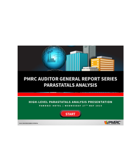 PMRC High Level Parastatals Presentation Cover.fw