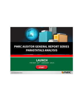 PMRC LAUNCH Parastatals Presentation Cover.fw
