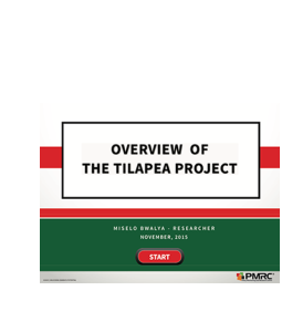 PMRC TILAPEA Presentation Cover.fw